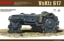 VsKfz 617 German Minesweeper WWII  MENG 1/35 PLASTIC KIT