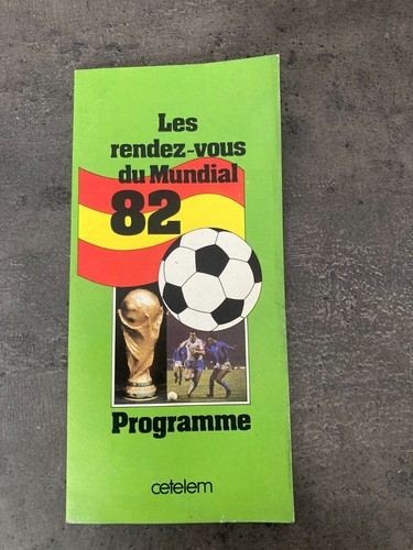 Programme mundial world cup - programme,