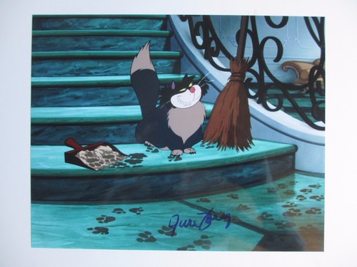 June foray signed 8x10 photo - foray,