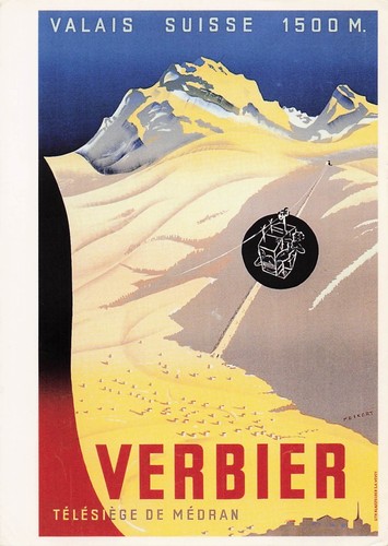 Suisse verbier telesiege - verbier,