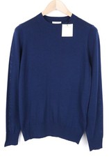 Pull À Col Ronde Tricoté