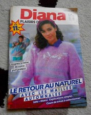 LIVRE DIANA PLAISIRS DU TRICOT
