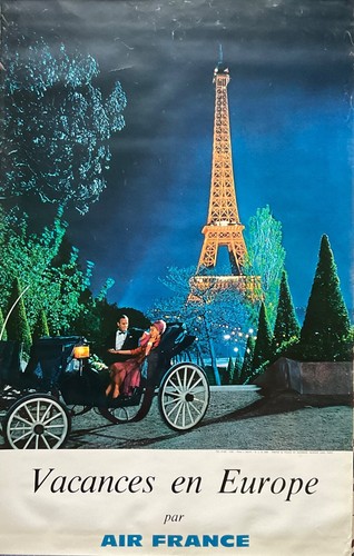 Air france grande affiche - air,