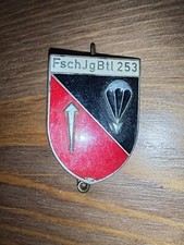 Rare Insigne Militaire Para Allemand  Fallschirmjäger bataillon 253 Orden 