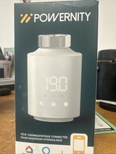 POWERNITY Tête Thermostatique Connectée Radiateur Hydraulique (neuf)