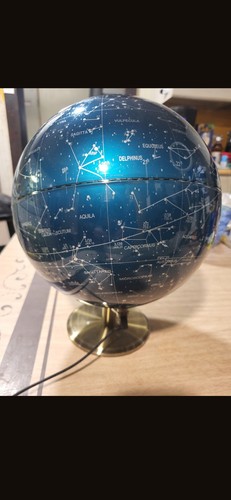 Lighted consolation lamp blue - lamp,