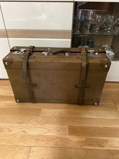 Ancienne valise cuir et