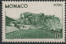 TIMBRE MONACO Année 1939