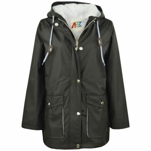 Imperméable noir veste - pu,