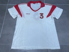 Maillot vintage retro football Adidas Ventex 80s taille M très bon état #3