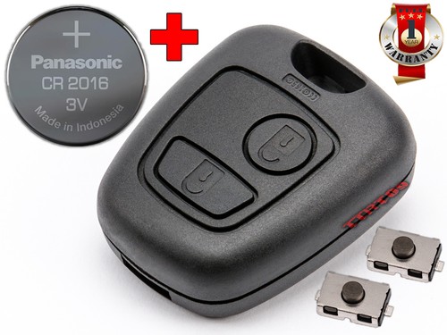Coque clé pour peugeot 106 - pour,