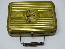 -ANCIENNE CHAUFFERETTE LAITON