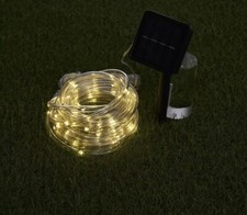 Guirlande solaire tube leds - tube, 60