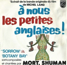 DISQUE 45 TOURS DE LA MUSIQUE DU FILM A NOUS LES PETITES ANGLAISES !