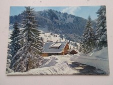 CP CARTE POSTALE PYRENEES Les CHALETS sous la NEIGE - Ecrite en 1979