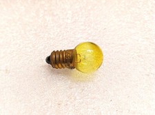 AMPOULE E10 JAUNE 6V 0,35A MOBS PEUGEOT 101 102 103 104 105 MOTOBECANE MBK 51...