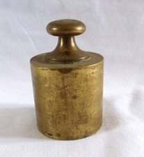 Ancien Poids Balance 1 kg Laiton