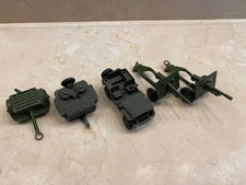 Dinky toys - militaire- jeep, canons, remorques