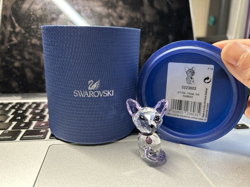 Swarovski kitten fiona siamese - swarovski,