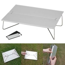 Table de camping pliable en