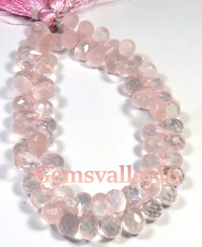 Naturel rose quartz - rose, à