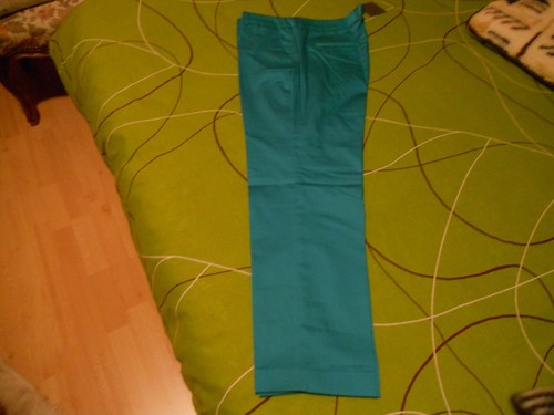 Pantalon vert toile - vert,