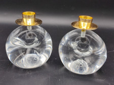 Schneider paire de bougeoirs