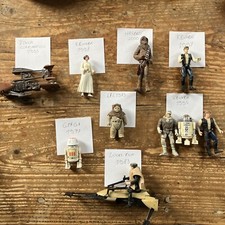 Lot de 9 figurines vintage