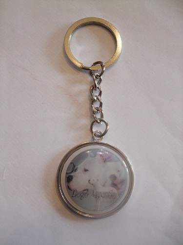Porte clés métal chien - métal,