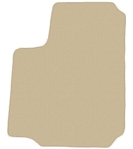Beige velour conducteur tapis - beige,