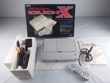 Nec PC Engine DUO RX console cib tbe import Japon