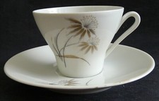 Tasse + sous-tasse porcelaine Sologne Lamotte 5 – 11 cl – Ref 1528 – chic rétro