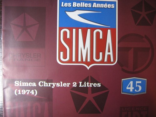 Fascicule booklet simca - booklet,