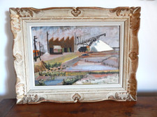 ANCIEN TABLEAU Huile sur Toile