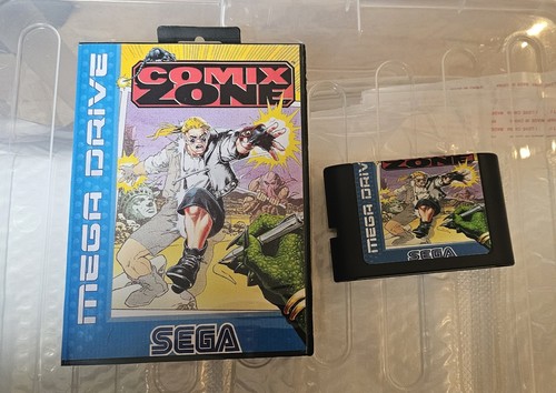 Sega megadrive comix - zone, pal