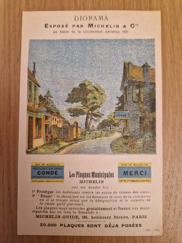 Carte postale publicitaire