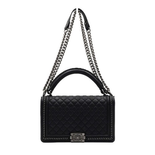 Chanel sac main boy cuir - sac, à