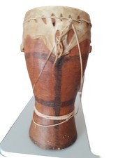 DJEMBE  en bois année 1950