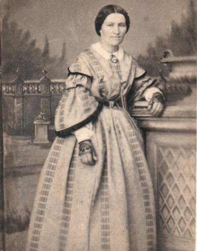 Cdv 1860 femme aux gants - cdv,