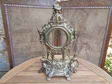 GRAND CARTEL DE PENDULE - EN BRONZE - VIDE (SANS MÉCANISME) - SUPERBE ÉTAT