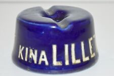 -BEL ANCIEN ENCRIER CERAMIQUE PUBLICITE KINA LILLET PUB ANCIENNE BISTRO CADEAU