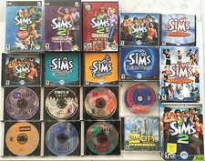 16 Sims PC Games Package Lot