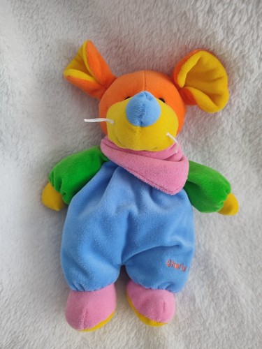 Doudou souris grelot - , vert
