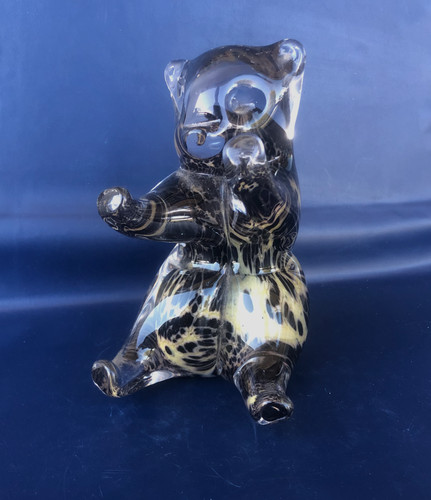 Sculpture ourson cristal - sculpture, d'ourson