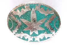 Boucle de ceinture décorative mexicaine