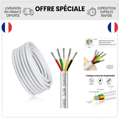 Câble électrique souple - , 5