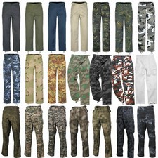 Pantalon Soldat US 22 Couleurs XS-7XL Cargo Armée Camouflage de Travail