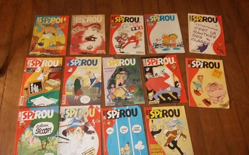 Lot magazines spirou - un, de
