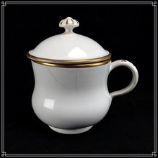 ELEGANT POT A CREME EN FAIENCE