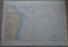 CARTE MARINE SHOM / De Cromer à Orford Ness  Angleterre  1990